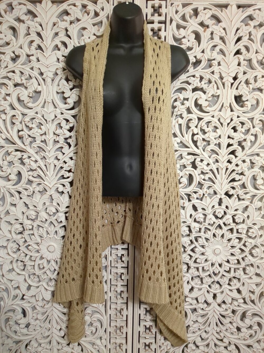 🔆💢🕸💢🔆 P2P 21" Boho Sleeveless Sweater Vest